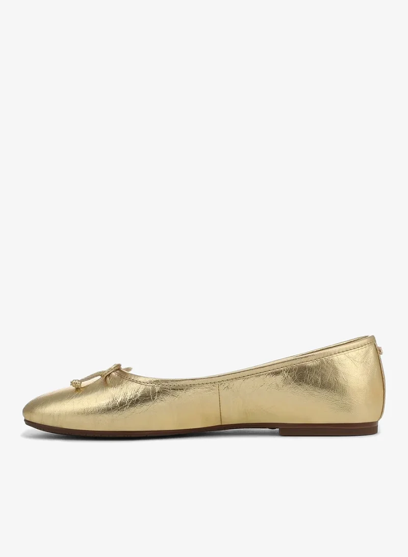 Sam Edelman GOLD Alie Ballet Flat for Women | Best Price UAE