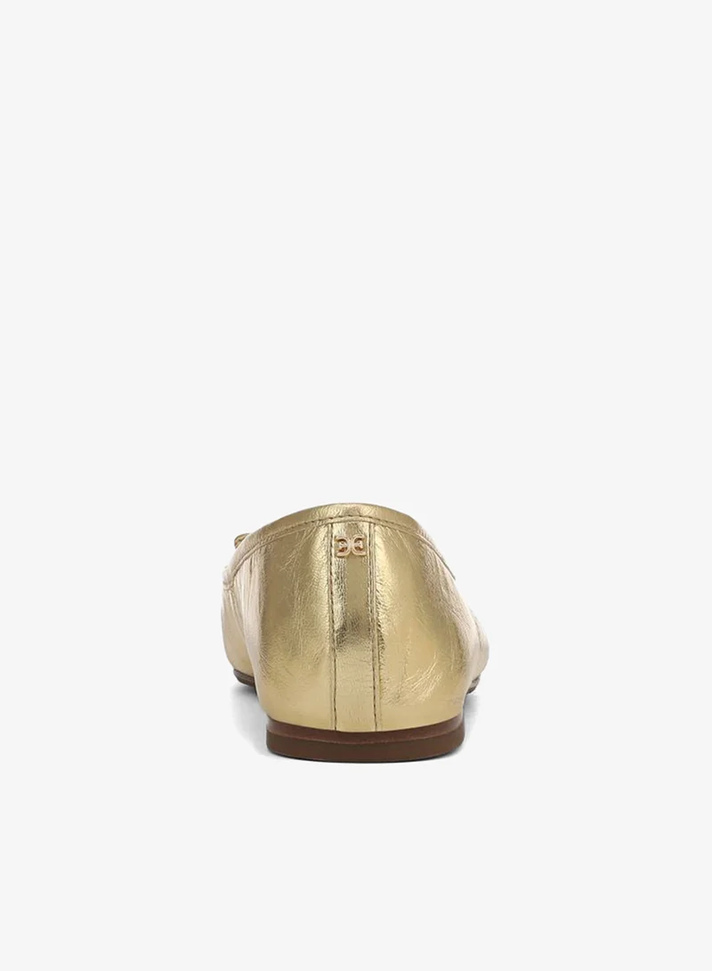 Sam Edelman GOLD Alie Ballet Flat for Women | Best Price UAE