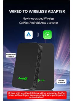 Carlinkit 5.0 Series 2-in-1 Wireless CarPlay/Android Auto Adapter  - Image 4
