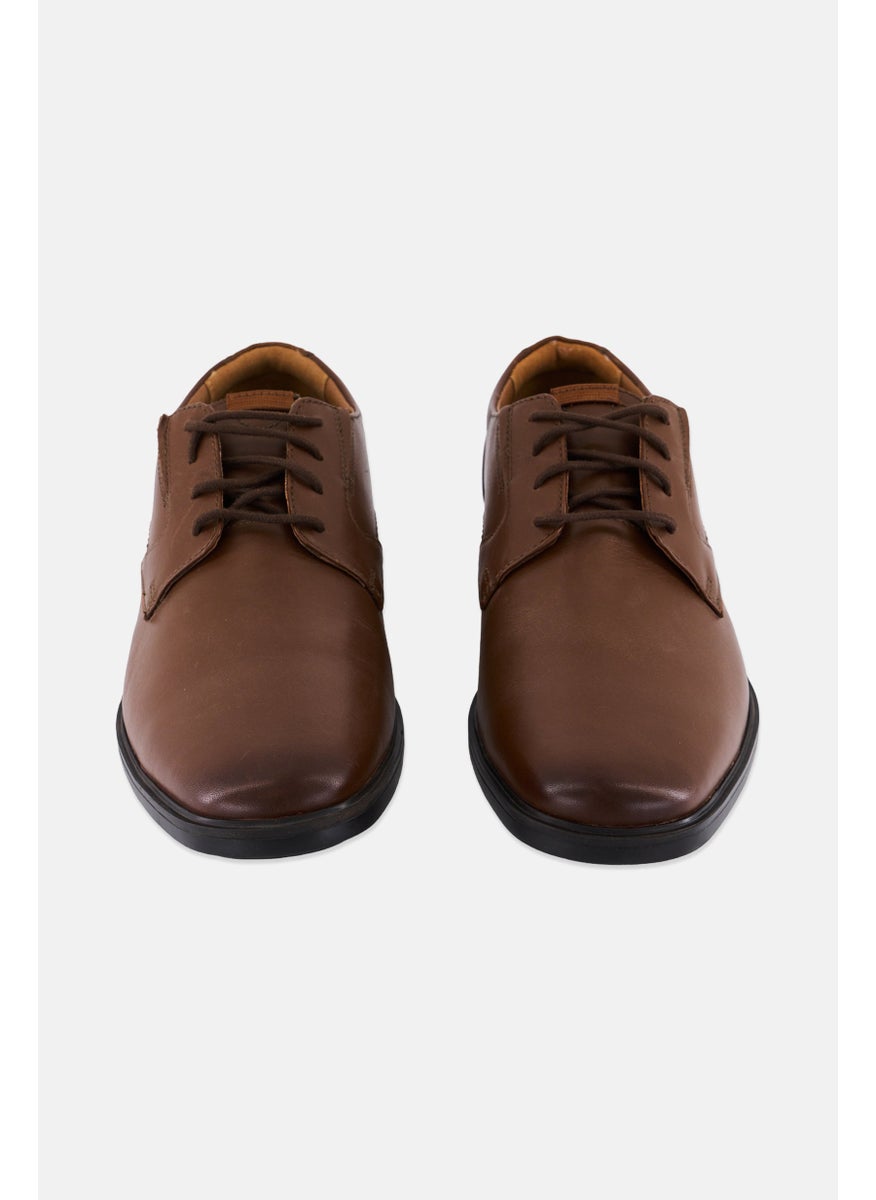 clarks Men Standard Fit Slite Low Formal Shoes, Brown  - Image 4
