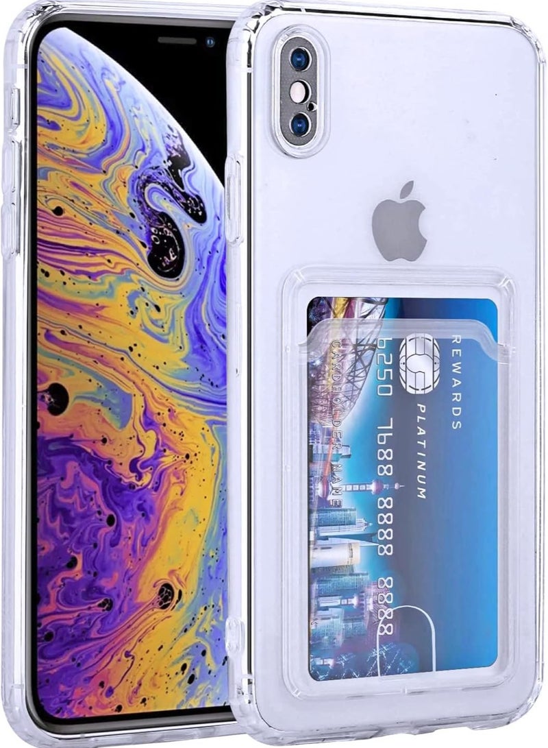 جراب محفظة شفاف لهاتف ابل ايفون اكس اس ماكس Iphone Xs Max - Image 1