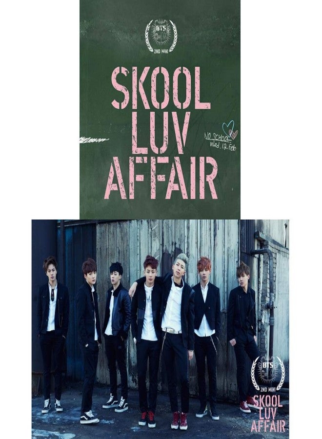 Bighit BTS (Skool LUV Affair) 2nd Mini Album Bangtan Boys CD+Photobook+Photocard+Gift (Extra BTS 6Photocards and 1Double-Sided Photocard Set) - Image 1