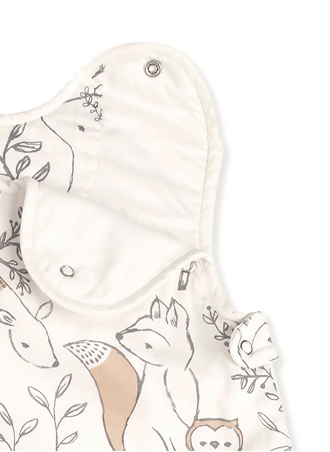Crane BABY Ezra Wearable Blanket 0 - 9 Months , Cotton Sateen Ezra Print  - Image 3
