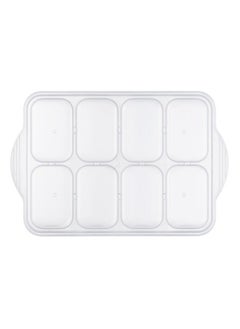 Amori Baby Food Freezer Tray With Lid, 8 Cubes, White - pzsku/ZACD66BA9CFBAF06AE26FZ/45/_/1724142489/e965047a-7170-45ef-9de4-e3bd828e9d56