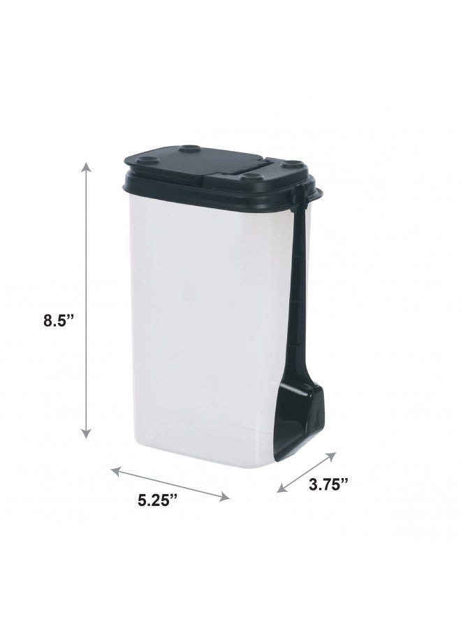 Buddeez Coffee Bean Storage Container - Coffee Canister With Spoon, Coffee Buddy, Suitable for Whole Beans & Ground Coffee, Pantry Organization And Storage For Food, Sugar, Flour, Tea, and More! - Image 3