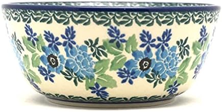 Polish Pottery Gallery Polish Pottery Bowl  Ice CreamDessert  Wild Indigo  - Image 2