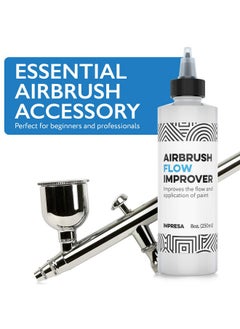 IMPRESA Airbrush Flow Improver Paint Set 8oz (250 ml) Reduce Clogs & Dry Needle Tips by Impresa  - Image 5