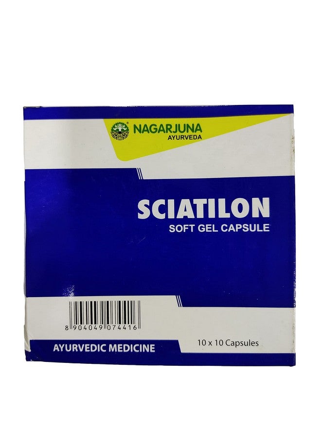 Nagarjuna Kerala Sciatilon Soft Gel Capsule 100 Tab x Pack of 1 - Image 1