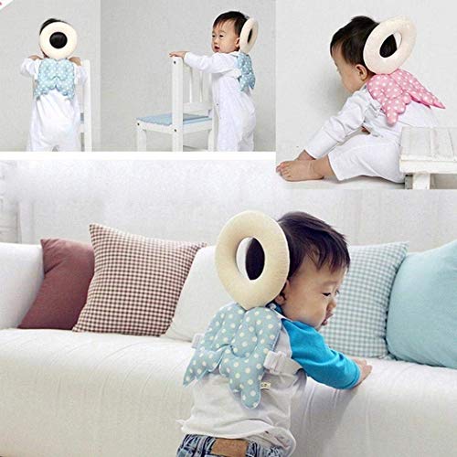 SOLDTRUE Baby Back Head Protector Toddlers Head Safety Pad Cushion Flexible Strap Baby Back Protection Prevent Toddlers Injured (Multi Color),1 Count - Image 2