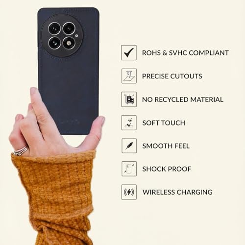SPRIG Compatible with OnePlus 13 5G Premium PrimeMatte Back Cover Drop Tested Shock Proof Mobile Case for Men, Women, Boys and Girls with Camera Protection (Blue) - Image 4