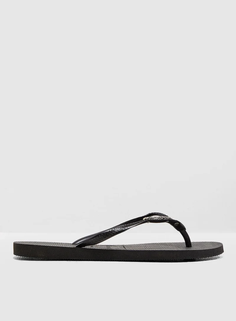 havaianas Swarovski Crystal Flip Flop