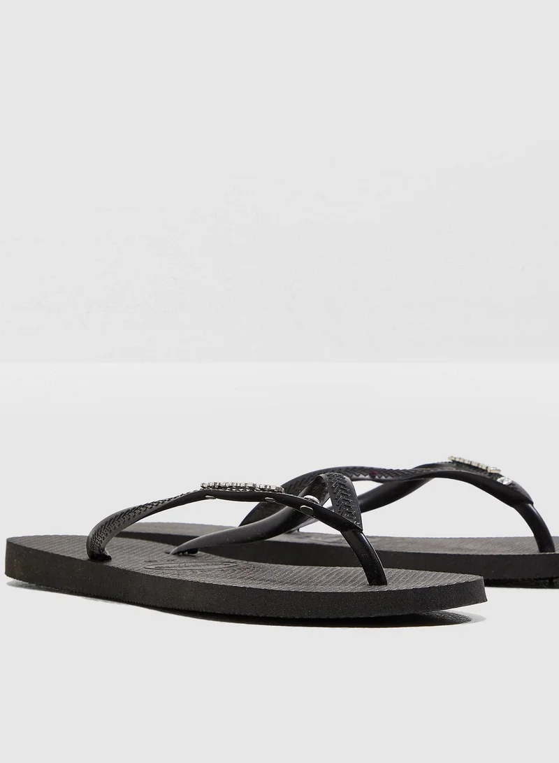 havaianas Swarovski Crystal Flip Flop