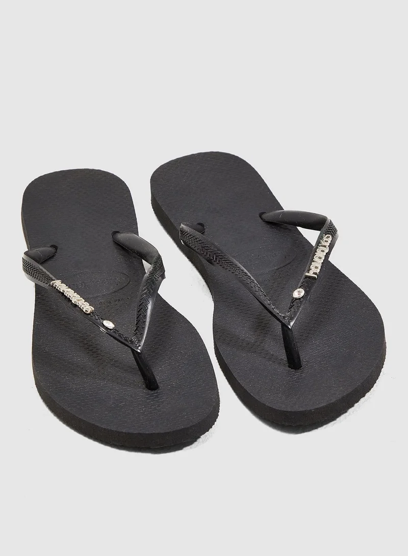 havaianas Swarovski Crystal Flip Flop