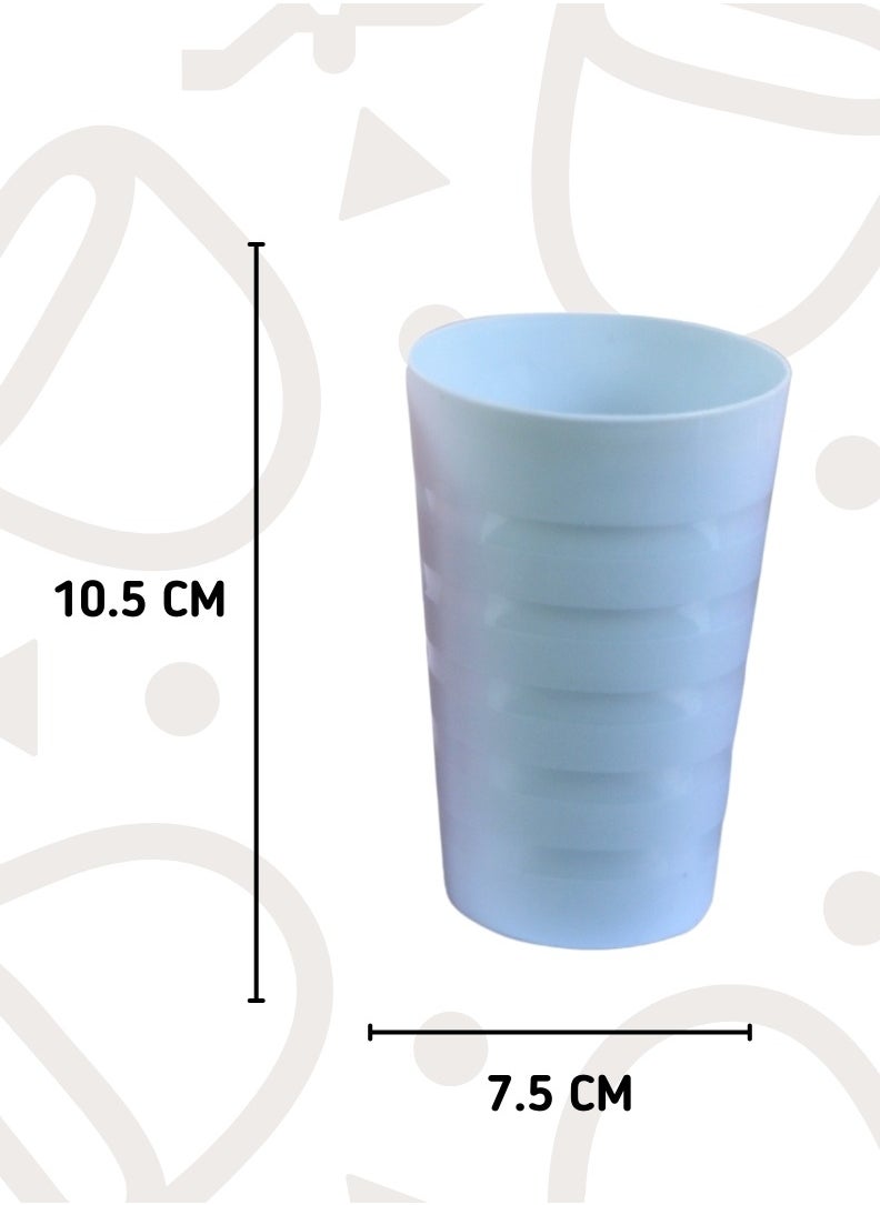 bullga - 4 reusable plastic cups in various colors from Bullga - Image 1