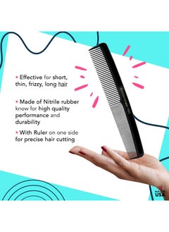 Allegro Combs Allegro Combs 415 Hair Comb Mens Comb Beard Comb Hair Combs For Women Mustache Comb 12 Units.  - Image 4
