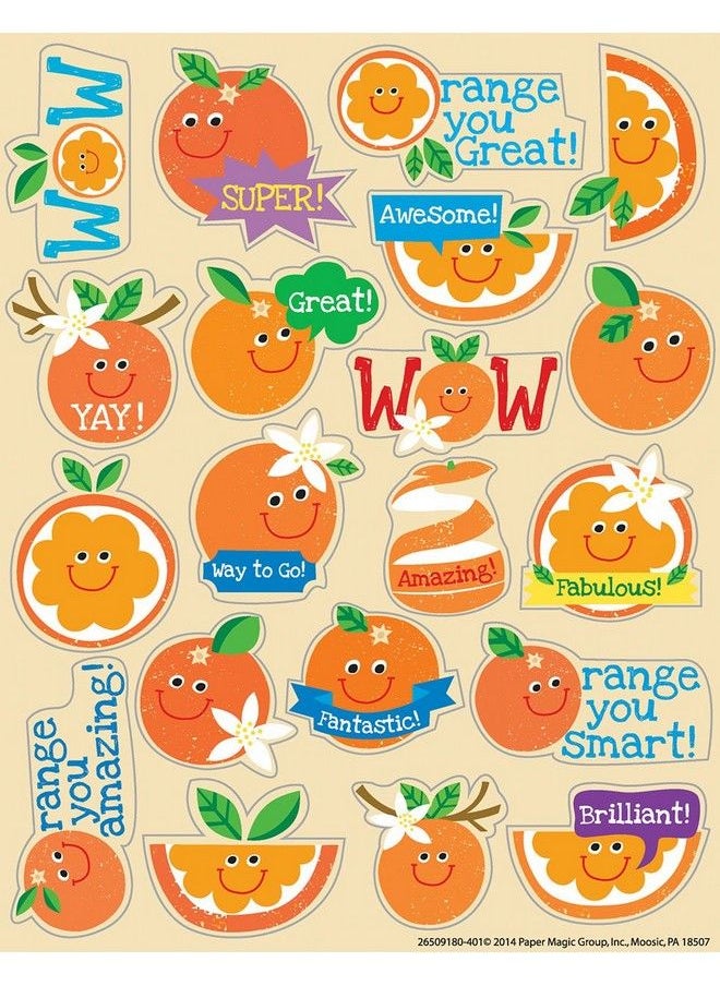EUREKA Orange Stickers Scented (650918)  - Image 1