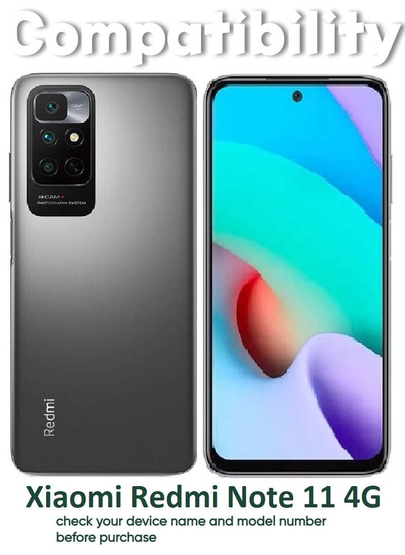 ACLIX 3 Pieces Antistatic ESD Dustproof Premium Quality High Definition Tempered Glass Screen Protector Designed For Xiaomi Redmi Note 11 4G - Image 3