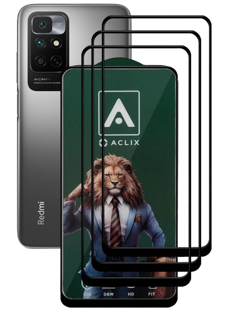 ACLIX 3 Pieces Antistatic ESD Dustproof Premium Quality High Definition Tempered Glass Screen Protector Designed For Xiaomi Redmi Note 11 4G - Image 1