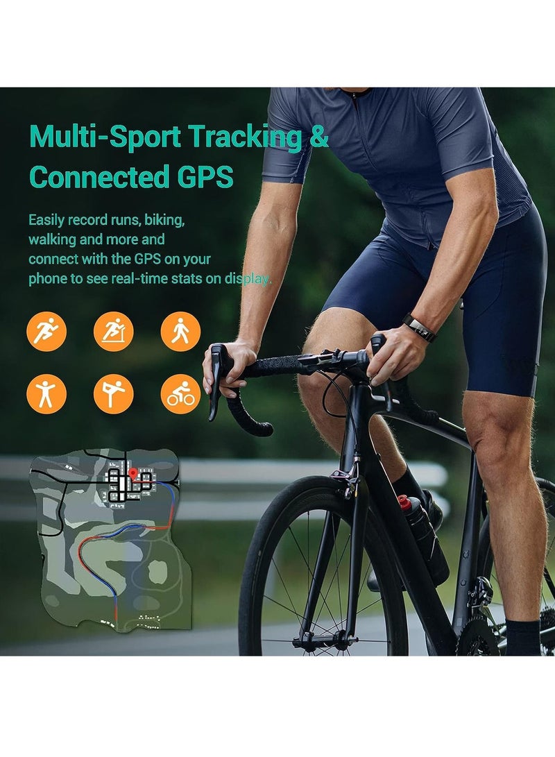 Celly Fitness Tracker 0.69" Touch Display with Heart Rate,Sleep Monitor,Activity Tracker with Step and Calories Counter, IP67 Waterproof with Stopwatch Pedometer for Kids, Women and Men - Image 3