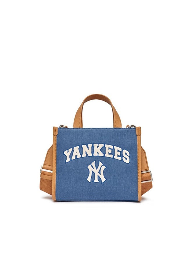 MLB Yankees Women's Handbag Crossbody Bag with Detachable Shoulder Strap Top Handbag Luxury Handbag Work Bag Fashion Designer Handbag Wallet - Image 1