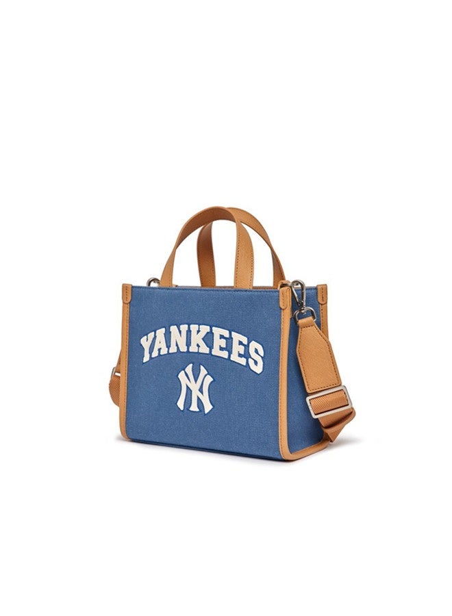MLB Yankees Women's Handbag Crossbody Bag with Detachable Shoulder Strap Top Handbag Luxury Handbag Work Bag Fashion Designer Handbag Wallet - Image 3