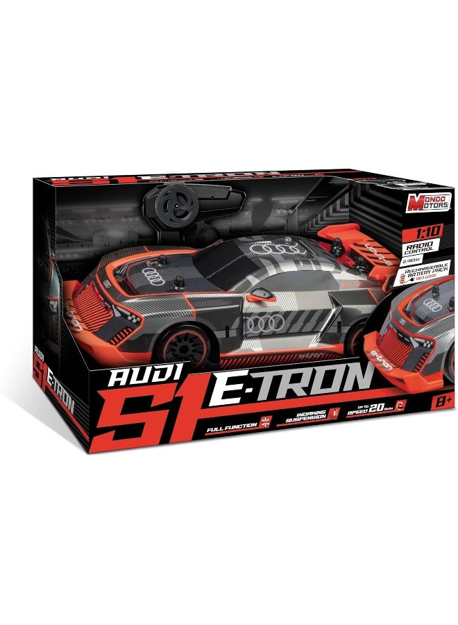 Mondo Remote Control Car Audi S1 E-Tron 1/10 Battery Operated | Racing Car | Car for Display | Toy Vehicle | Gift for Collectors and Kids - Image 3