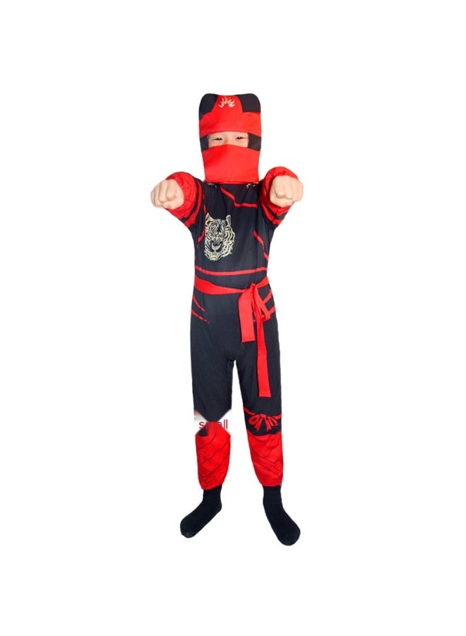 Ninja Costume Boy Halloween Kids Costume Boy Ninja Muscle Costume with Ninja  Best Children Gift - Image 1