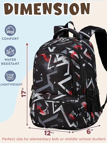 BLUEFAIRY SYGA Children's Bags 2-4 Years Old Canvas Backpack Elephant Cartoon Cute Backpack School bag (BLUE) - Image 2