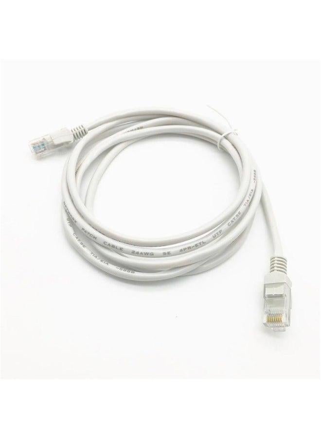 Finished Foot Meter Category 5 Network Cable Jumper 1 2 3 10 15 20 25 30 40 50 Meters-Line Length:1 M White  - Image 2