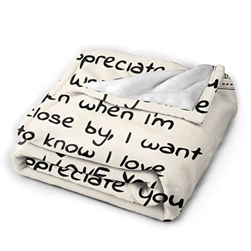 Menghao Throw Blankets Anniversary Birthday Gift for Mom from Daughter Son, Dear Mom Blanket for Mother's Day, Super Soft Flannel Throw Blankets for Christmas Valentines Day for Bed Couch(50x60) - Image 3