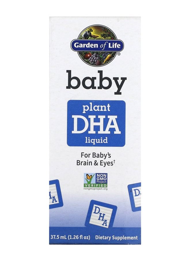 Garden of Life Baby Plant DHA Liquid 1.26 fl oz (37.5 ml) 