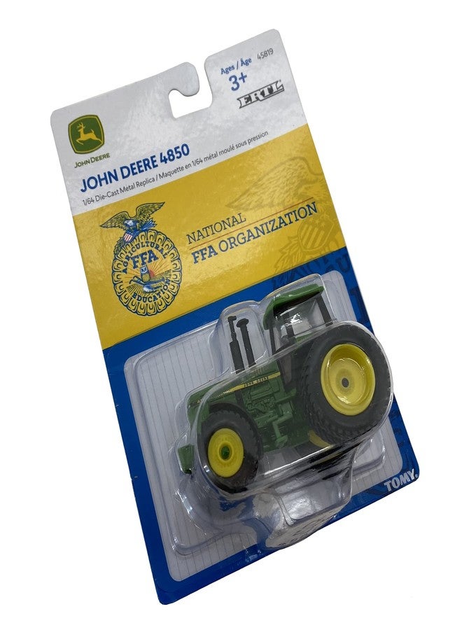 John Deere 1/64 Scale 4850 Tractor with FFA Logo - Image 4