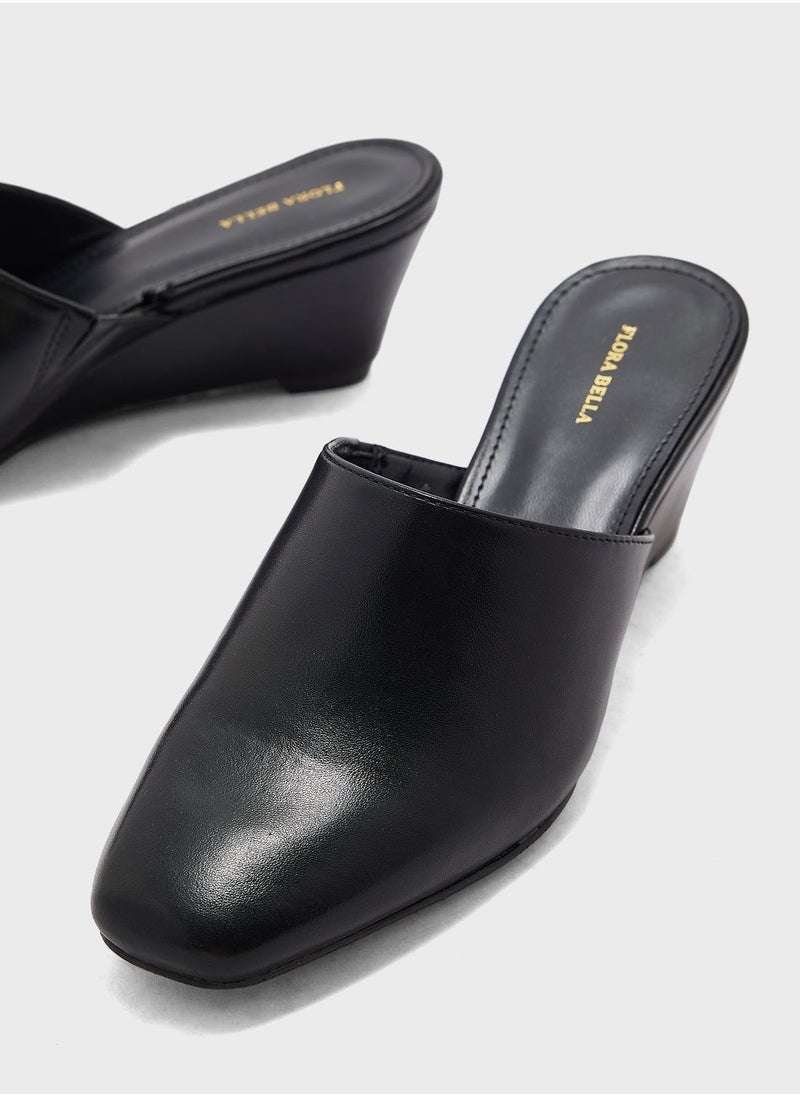 shoexpress - Open Back Low Heel Pumps - Image 1