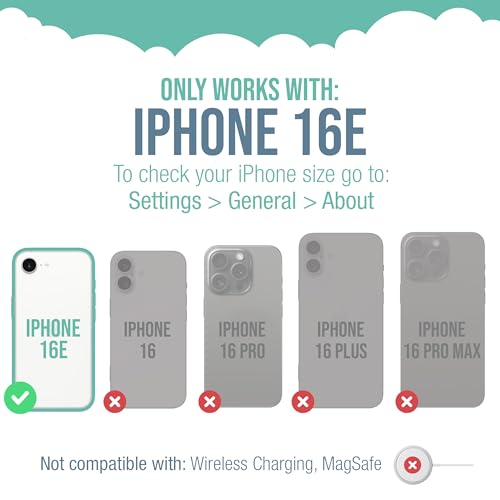 Smartish® iPhone 16e Wallet Case - Wallet Slayer Vol. 1 [Slim + Protective] Credit Card Holder - Drop Tested Hidden Flip Card Slot Cover Compatible w/Apple iPhone 16e 2025 - Black Tie Affair - Image 5