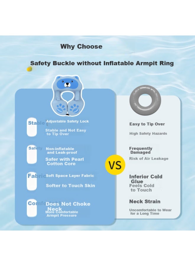 Swimbobo Children's Swim Ring Non-inflatable Baby Armpit Ring Swimming Equipment K7902b - Image 4