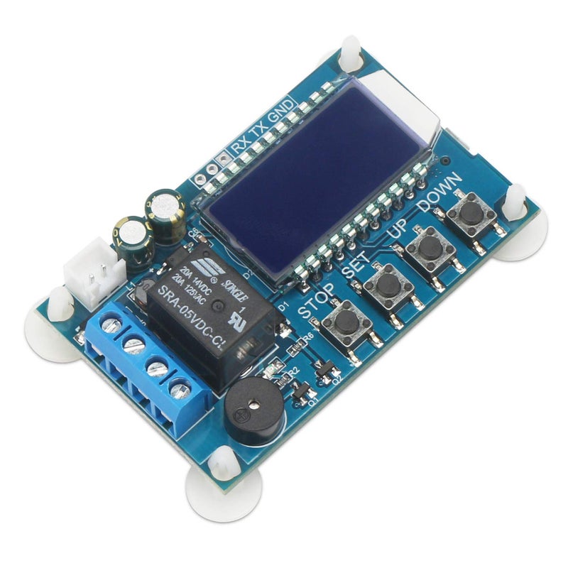 DROK Electronic Thermostat Controller 2pcs, DC 6-30V 24V Digital Temperature Control Board -50 to +110℃ High Accuracy LCD Digital Micro Temp Control Switch Module with Waterproof Sensor Probe - Image 5