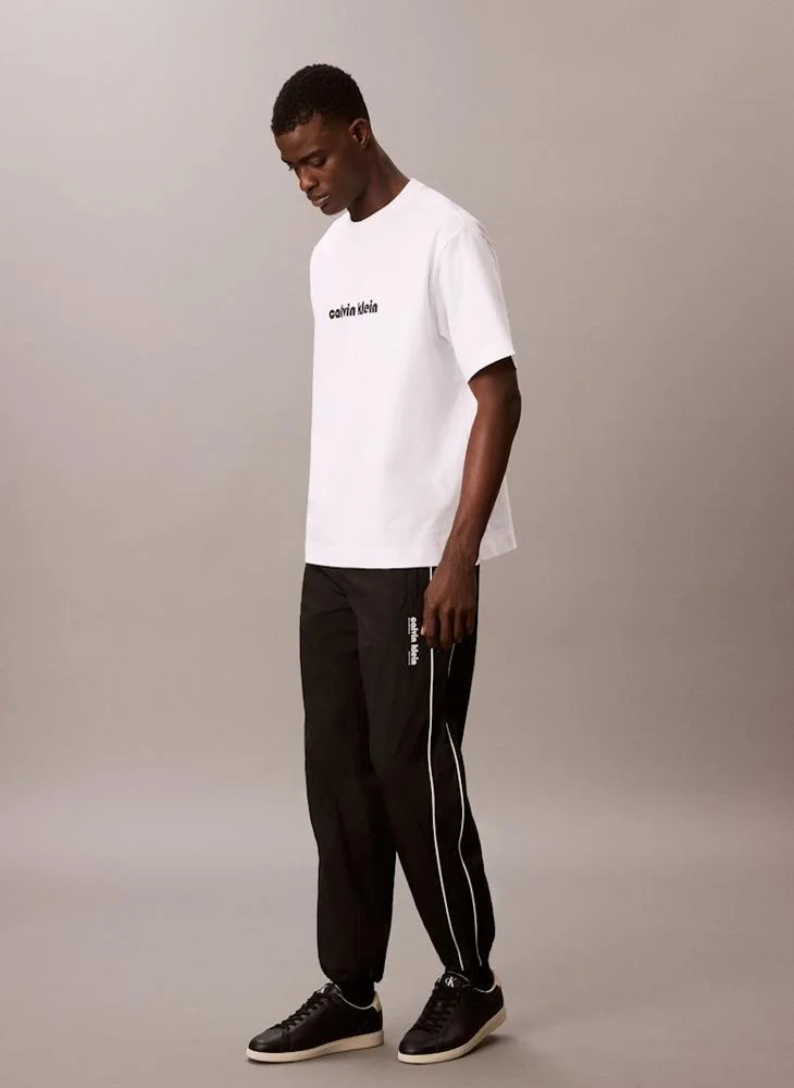 Calvin Klein Jeans Relaxed Crinkle Trousers
