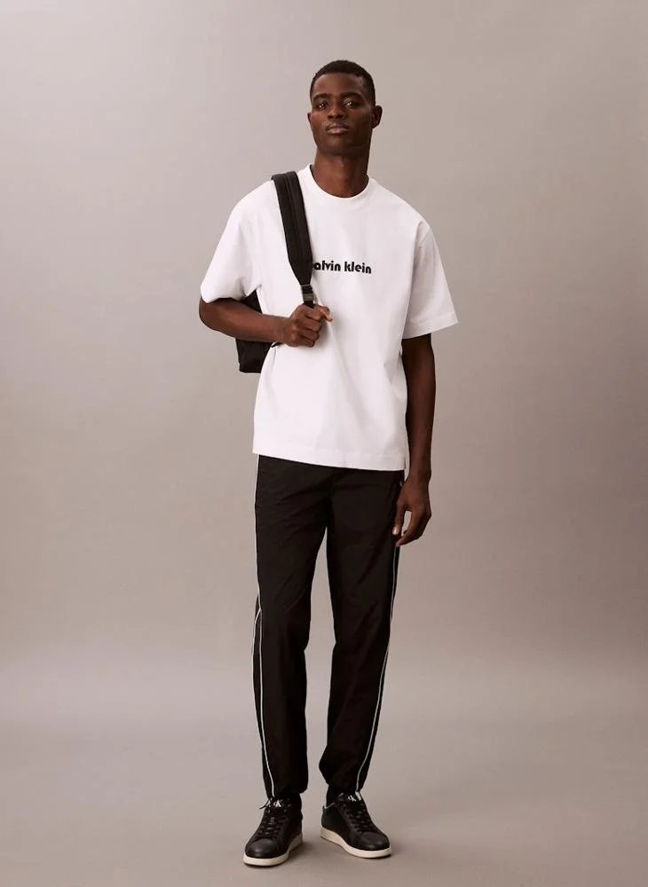 كالفن كلاين جينز Relaxed Crinkle Trousers