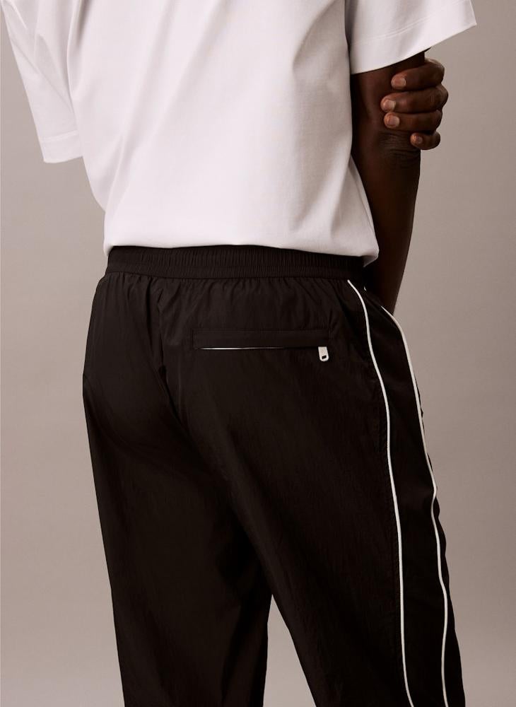 Calvin Klein Jeans Relaxed Crinkle Trousers - Image 3