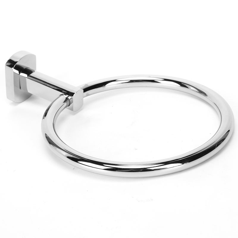 Towel Ring Stainless Steel 16 x 16 x 1cm Wall-Mounted Design - Exquisite Workmanship for Bathroom Home Use - Image 4