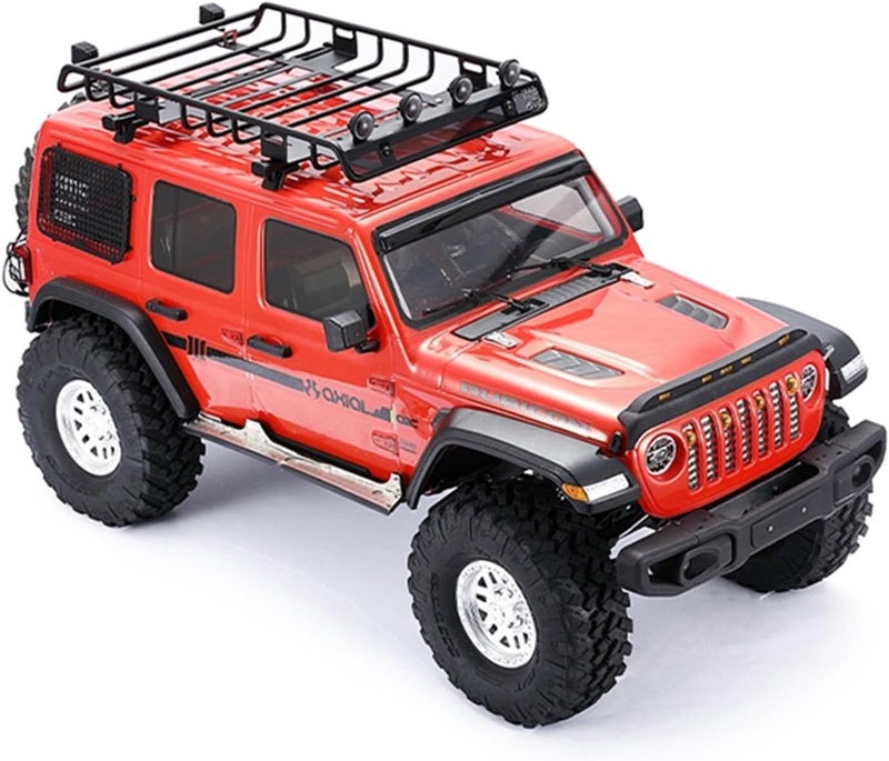 Yurefax Metal Luggage Carrier Roof Rack for RC Crawler Cars - Image 3