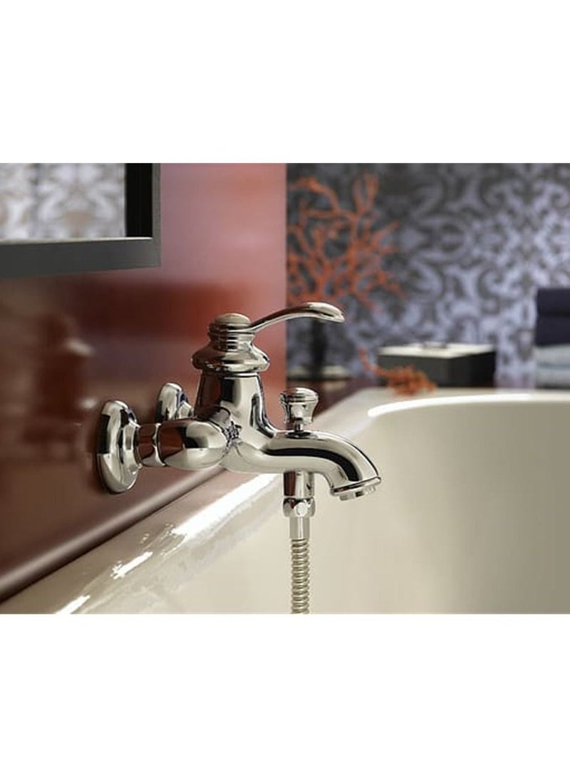 Jacob Delafon E71090-CP Fairfax Wall-Mounted Bath Shower Mixer Tap Chrome - Image 3
