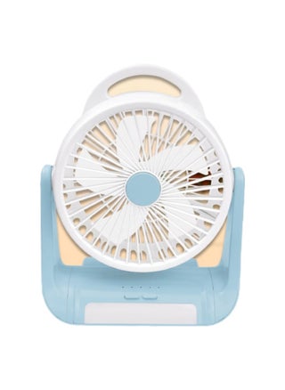 8 Inch and 5 Blades LED Rechargeable Fan RL-F-7083 with 3000 MAH Powerful Lithium Battery, 4 Speed Choice, Type-C Charging, LED Light - pzsku/ZACD8D3CF5C47927E003BZ/45/_/1717825197/e7bbcea4-70a9-4272-a8d1-2ce071441d0f