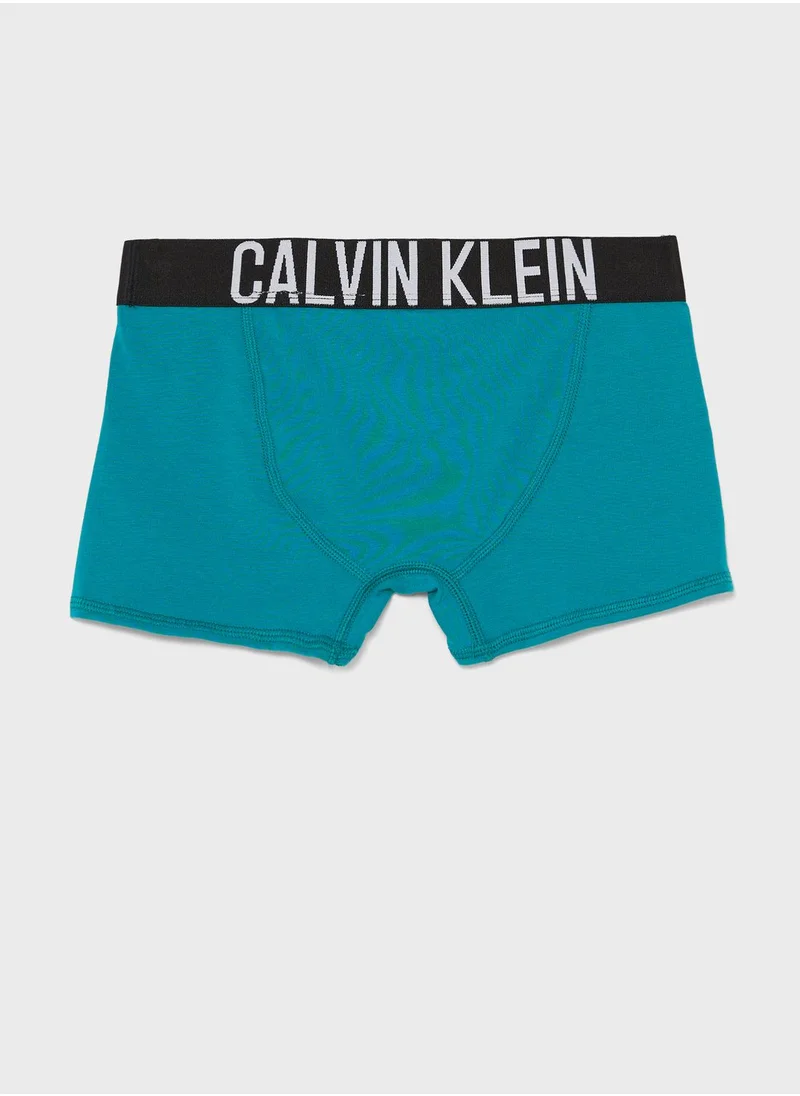 CALVIN KLEIN Youth 2 Pack Assorted Trunks