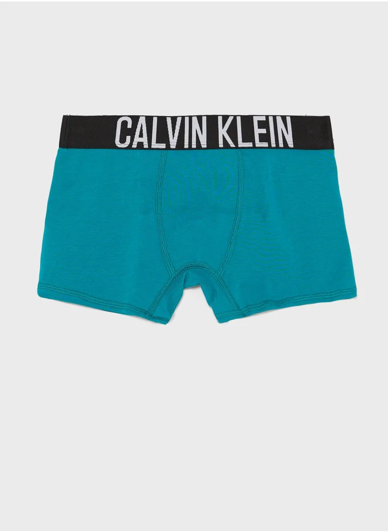 CALVIN KLEIN Youth 2 Pack Assorted Trunks