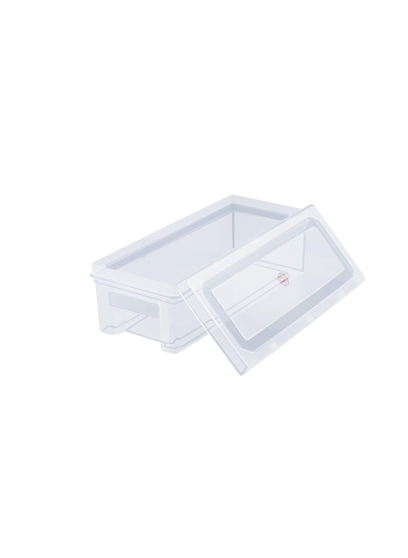 SHOPATHON INDIA SHOPATHON INDIA Tablet Medicine Pills Storage DIY First Aid Kit Multipurpose 30 x 13 x 95 cm Box Pack of 2 Plastic Box With Removable Lid Cover And Side Handle  - Image 2