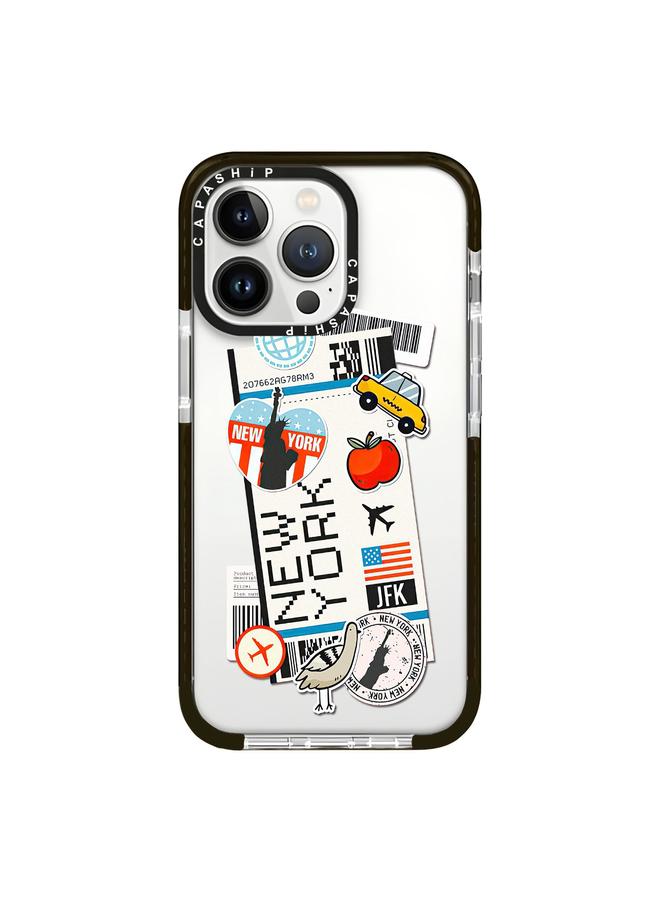 The Bros Case For iPhone 15 Pro Max Simple Illustration Pattern Full Coverage Phone Case