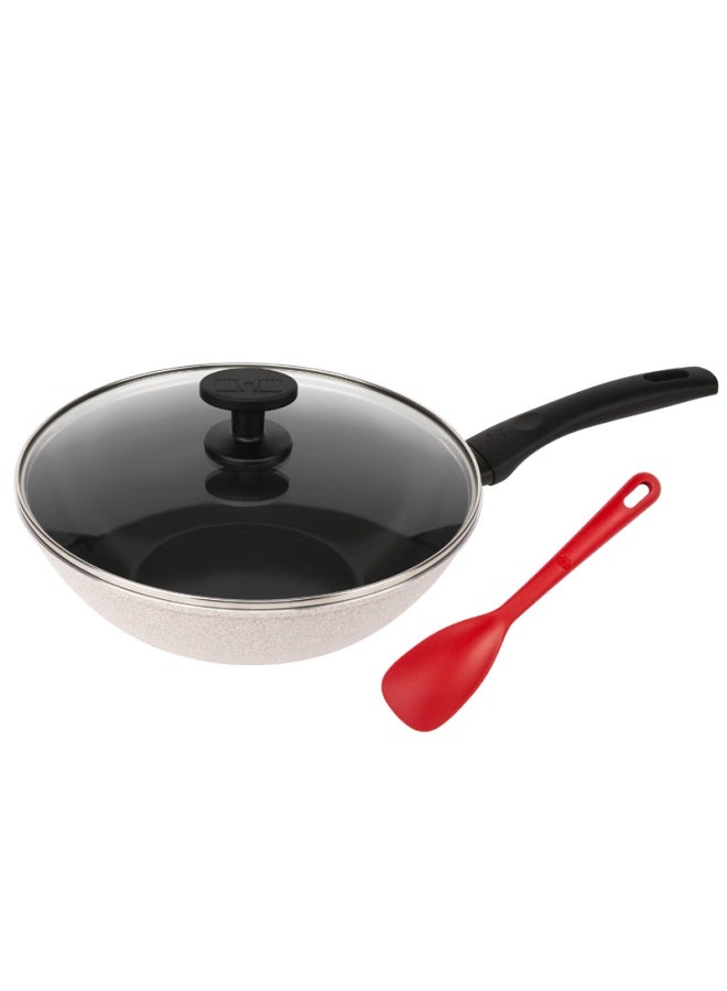 Ballarini Non-stick Pan With Titanium Ceramic Coating, Zero Fluorine Coating, Compatible With Induction Cookers, Stir-fry Pan, 28cm, Laidro Series - Image 5