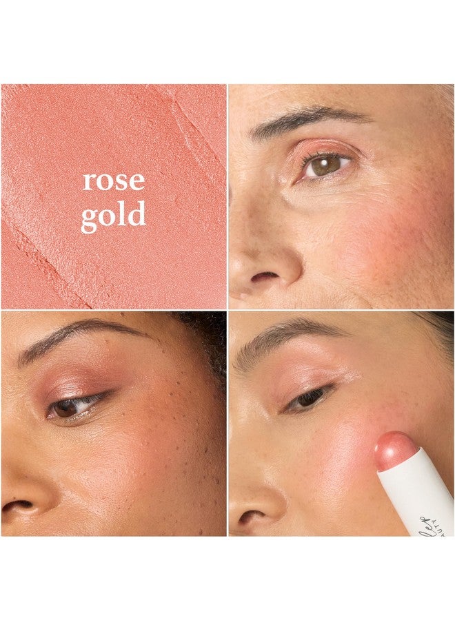Julep Julep Skip The Brush Cream to Powder Blush Stick - Rose Gold - Blendable and Buildable Color - 2-in-1 Blush and Lip Makeup Stick - Image 2