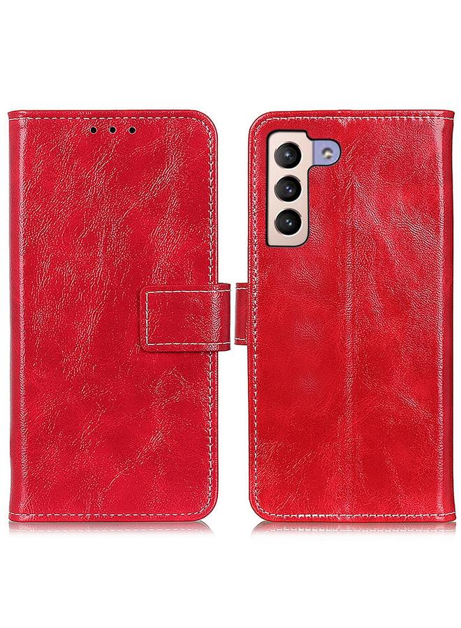 اس-توب جراب لهاتف Samsung Galaxy S23+ 5G جراب هاتف جلدي بتصميم حصان مجنون بتصميم كلاسيكي قابل للطي أفقيًا - Image 2